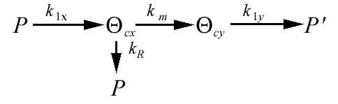 Кинетическая модель механизма компенсированного распада углеводородов на платине